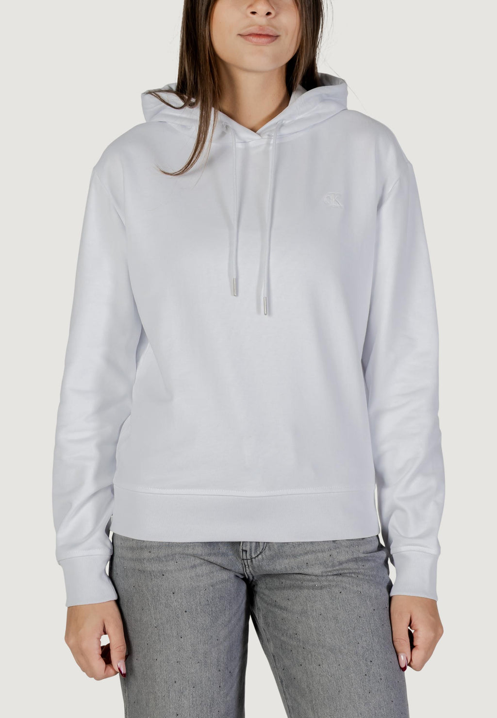 Felpa con cappuccio Calvin Klein Jeans LS ARCHIVE TERRY