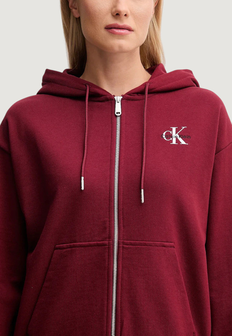 Felpa con cappuccio Calvin Klein Jeans MONOLOGO FRENCH TERR