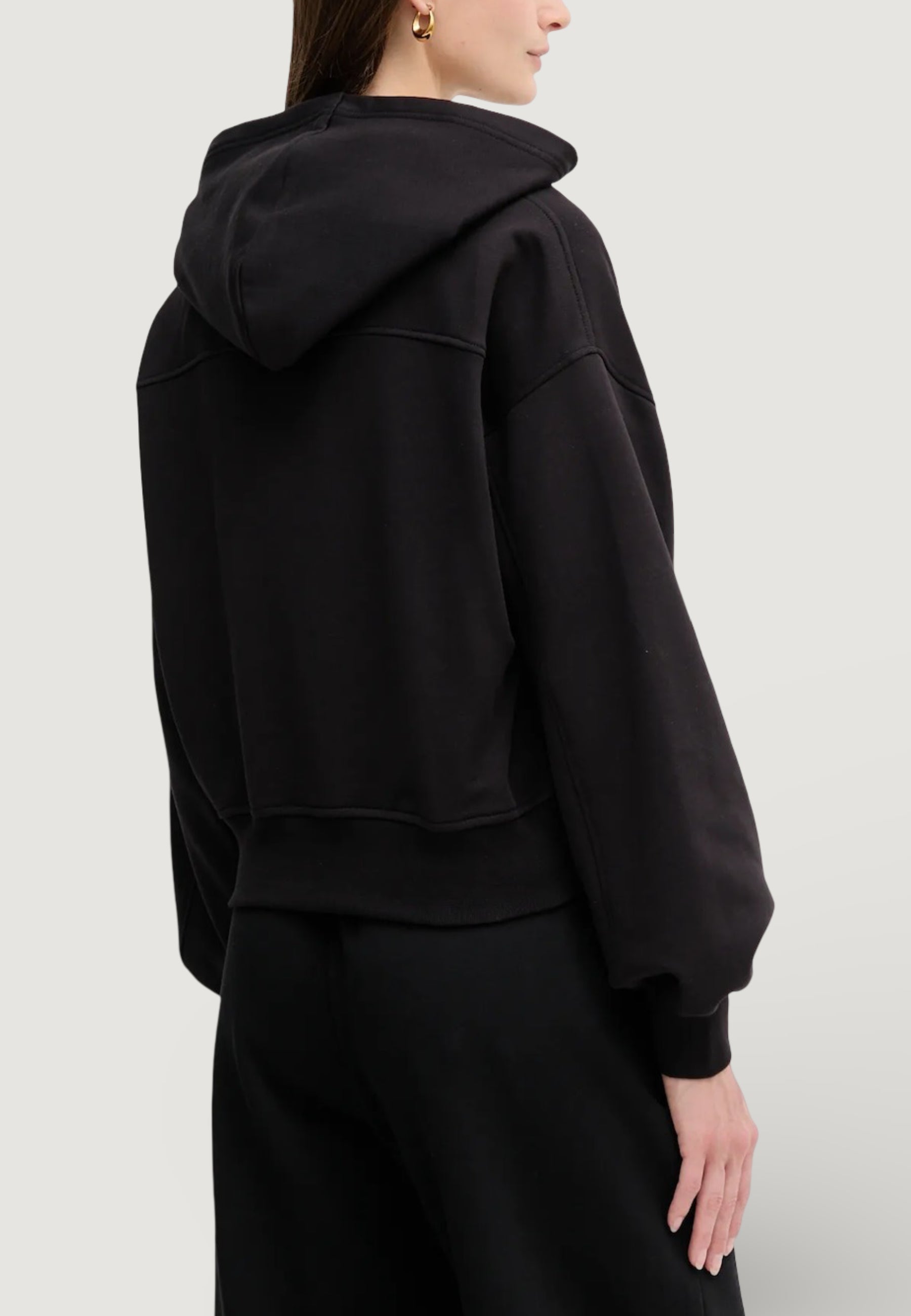 Hoodie Calvin Klein Jeans A- FRENCH TERRY BADG