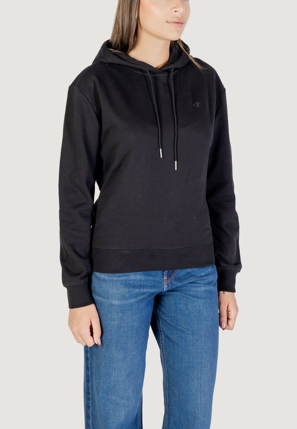 Felpa con cappuccio Calvin Klein Jeans LS ARCHIVE TERRY