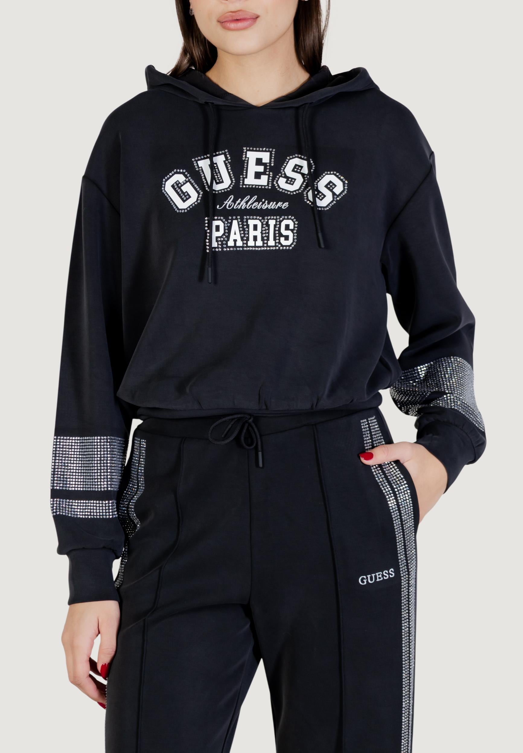 Felpa con cappuccio Guess Active BERTHE HOODIE SWEATSHIRT