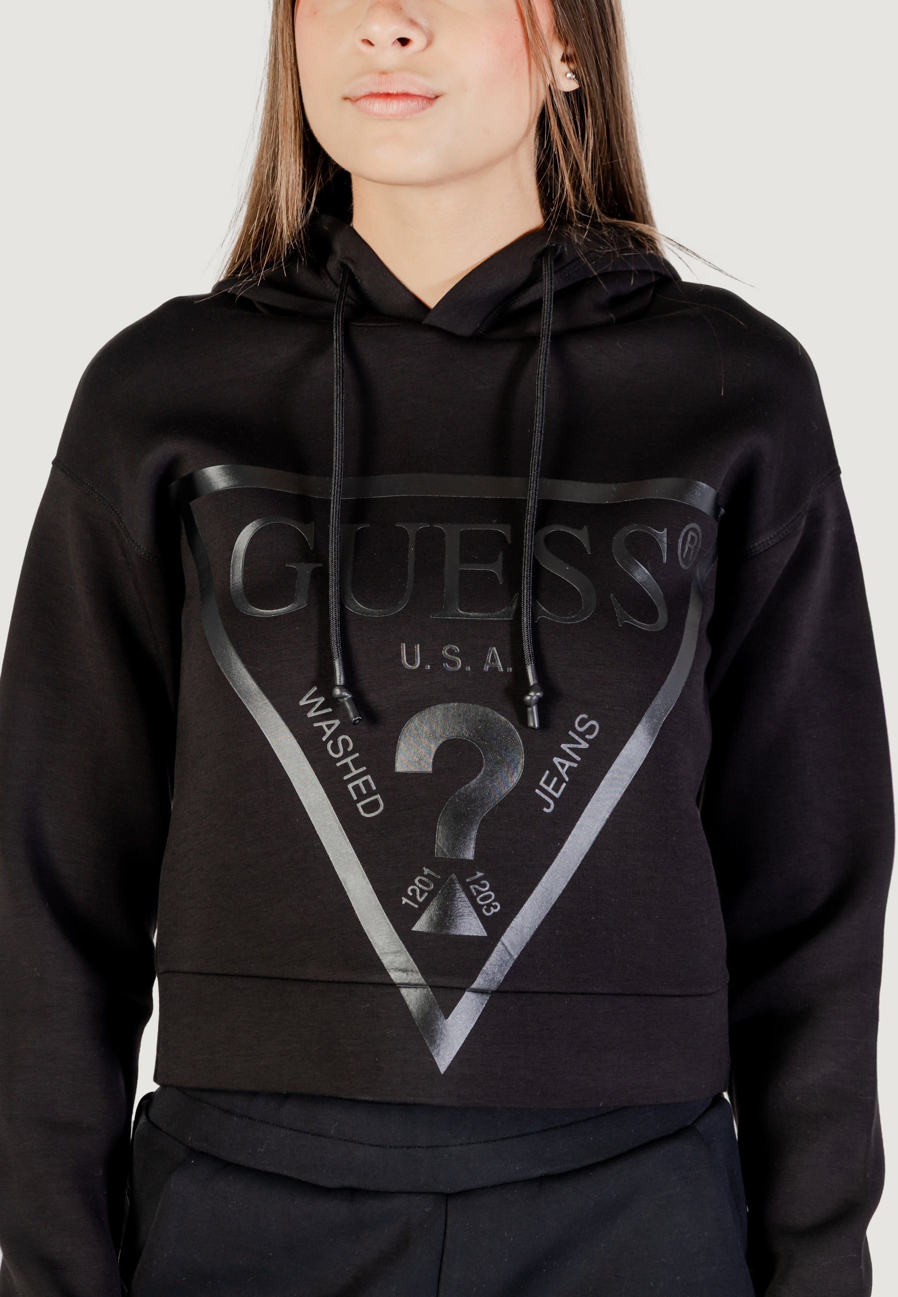 Felpa con cappuccio Guess Active NEW ALISA HOODED