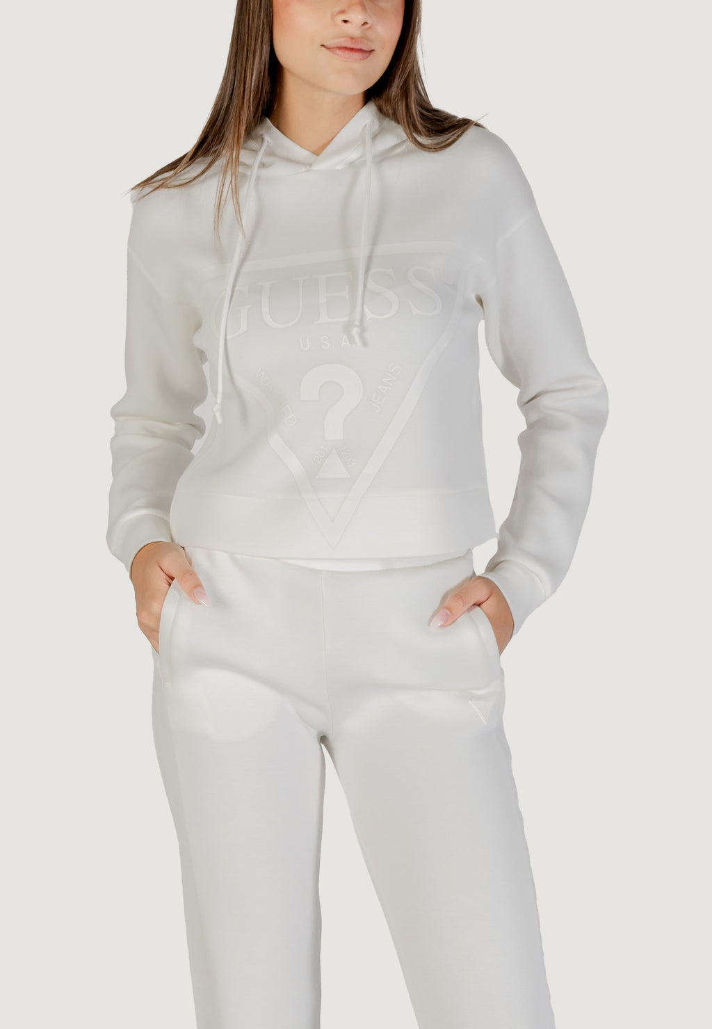 Felpa con cappuccio Guess Active NEW ALISA HOODED