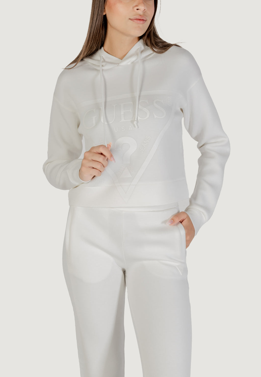 Felpa con cappuccio Guess Active NEW ALISA HOODED