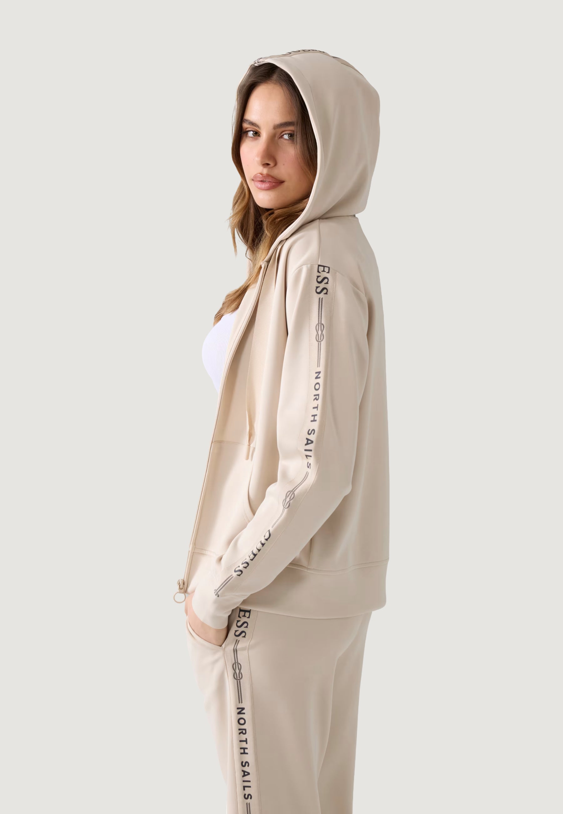 Hoodie Guess GUESSXNS ZIP HOODIE