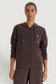 Felpa con cappuccio Guess Active OLYMPE FULL ZIP HOOD