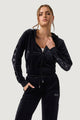 Felpa con cappuccio Guess Active AMALIA FULL ZIP HOOD