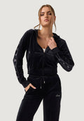 Felpa con cappuccio Guess Active AMALIA FULL ZIP HOOD