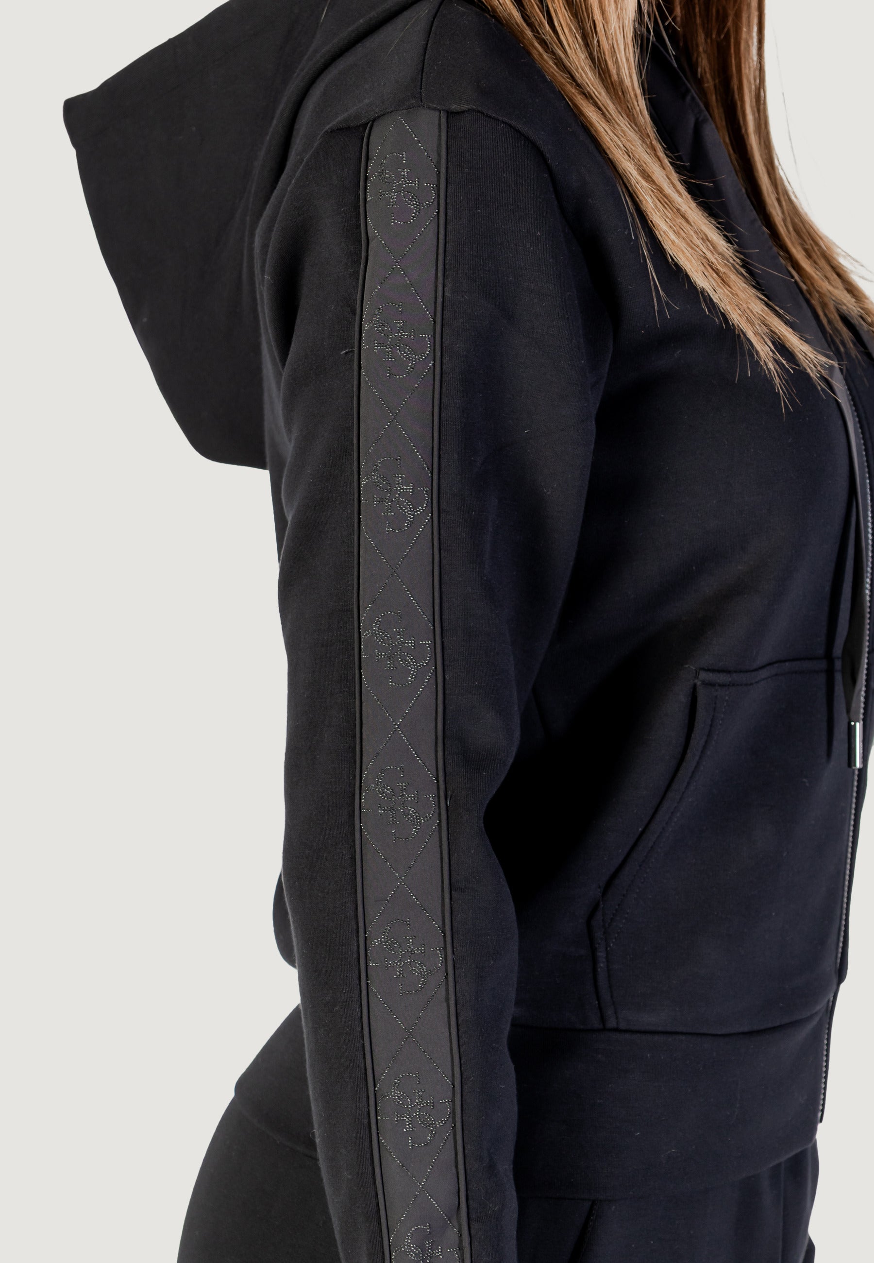Felpa con cappuccio Guess NEW HOODED SCUBA SWEATSHIRT