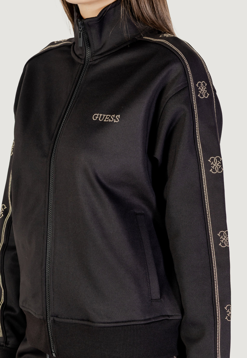 Sweatshirt Guess Active OCTAVIA HIGH NECK FULL-ZIP SWE
