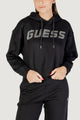 Felpa con cappuccio Guess PRIMULA RHINESTONES HOODIE SWE