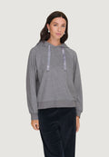 Felpa con cappuccio Jacqueline de Yong JDYVIDA L/S VELVET HOODIE TOP JRS DIA