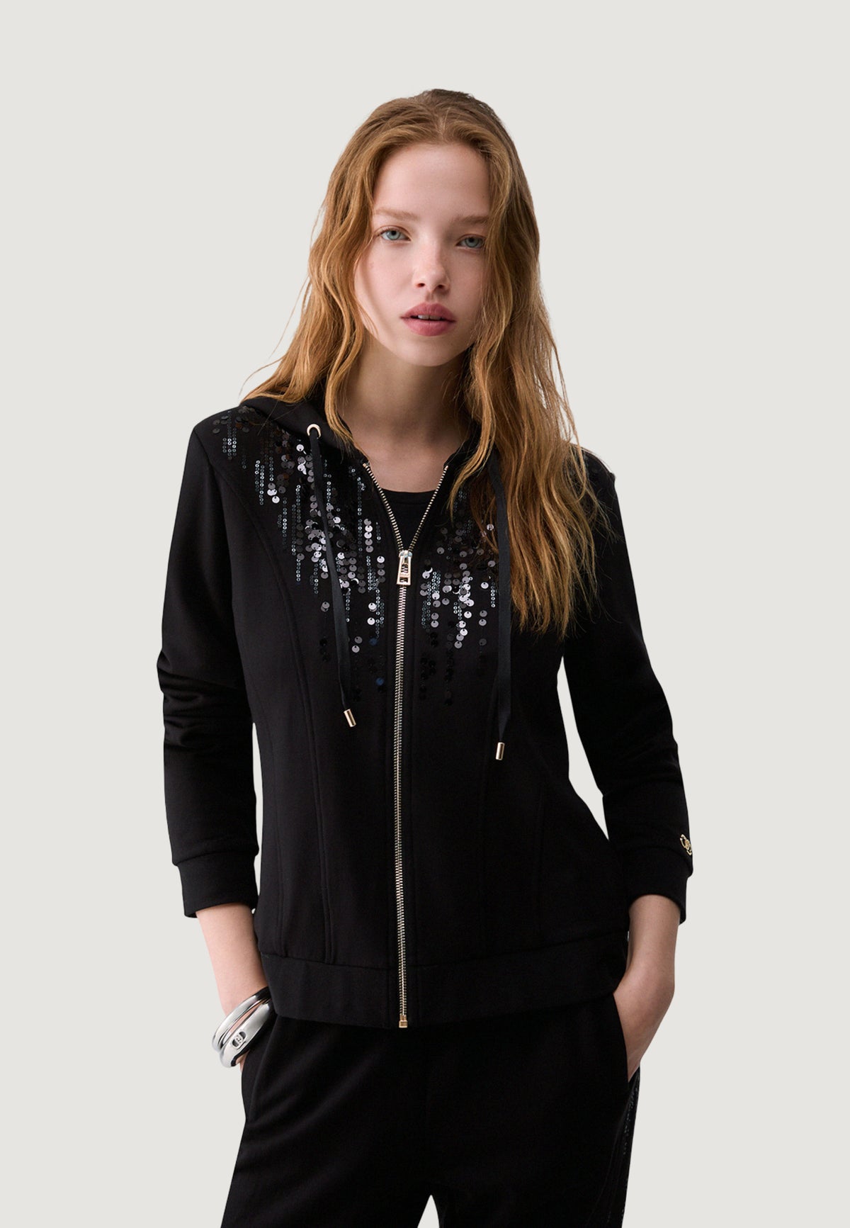 Hoodie Liu-Jo ECS FELPA APERTA