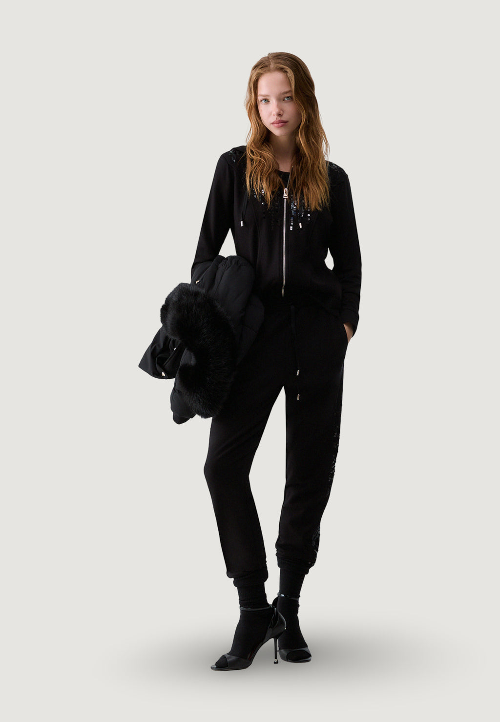 Hoodie Liu-Jo ECS FELPA APERTA