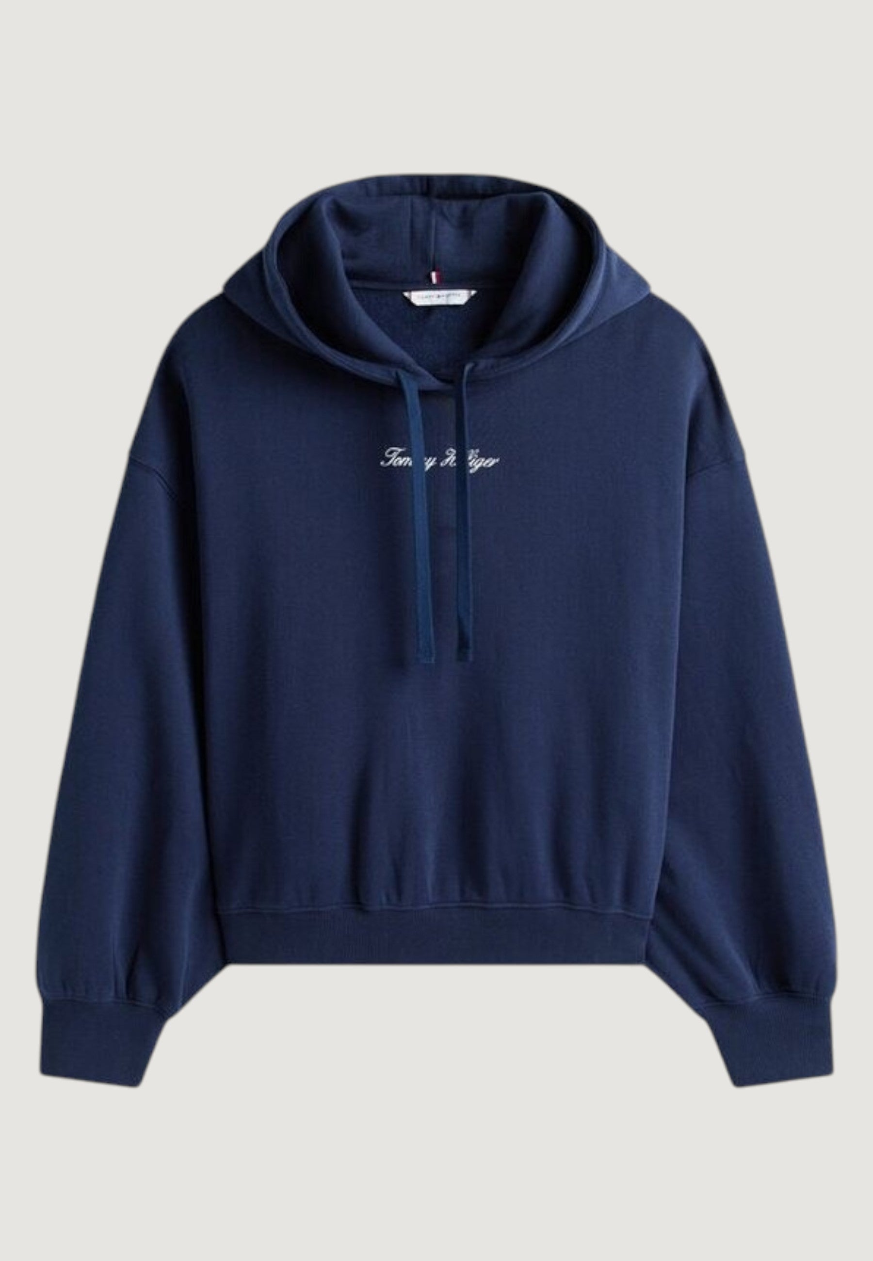 Felpa con cappuccio Tommy Hilfiger CLASSIC SCRIPT FLEEC