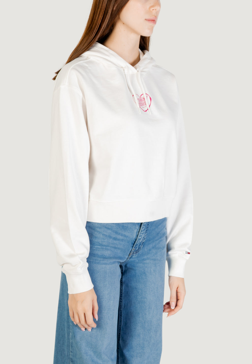 Felpa con cappuccio Tommy Hilfiger Jeans TJW RLX CRP HEART HO