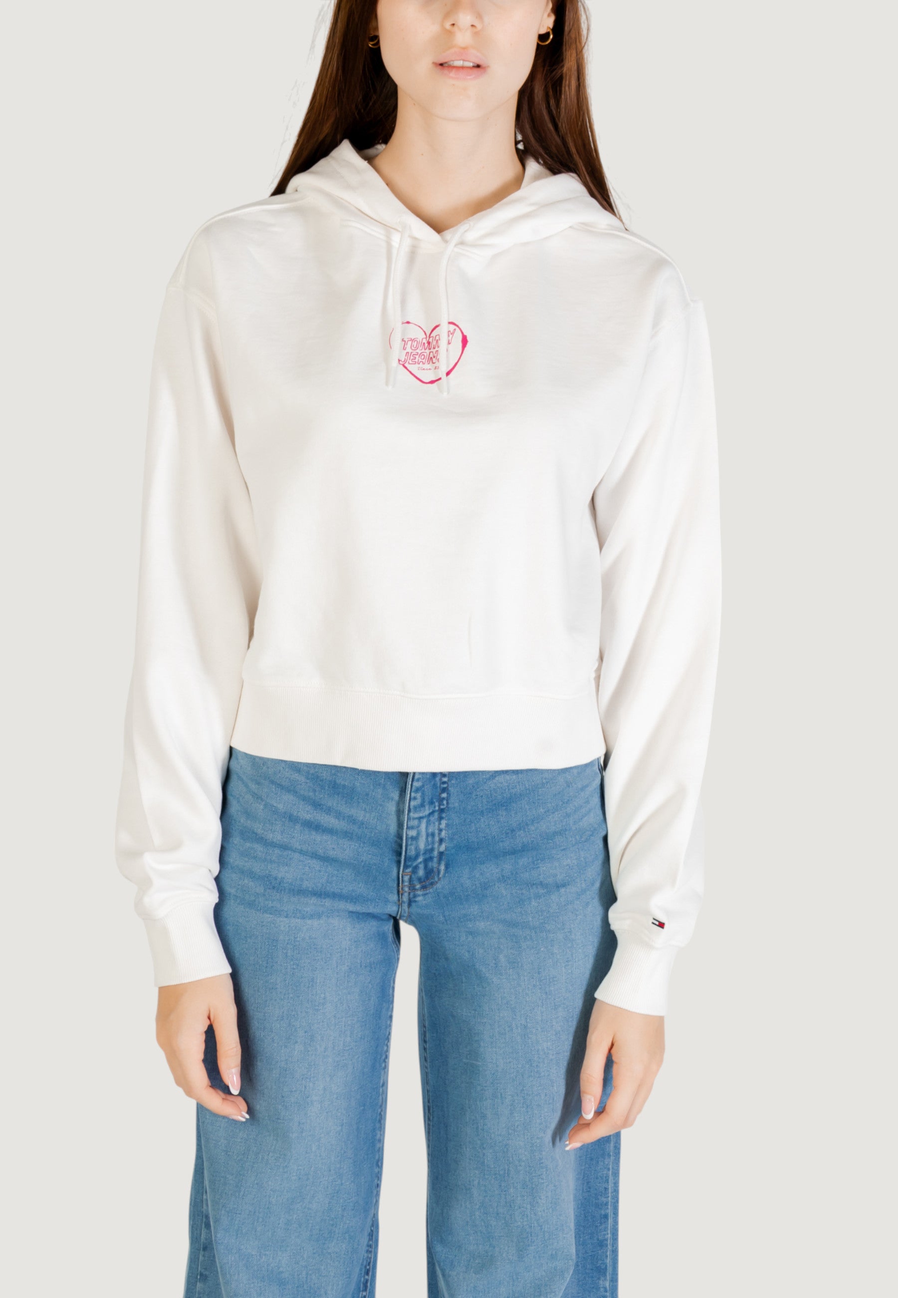 Felpa con cappuccio Tommy Hilfiger Jeans TJW RLX CRP HEART HO