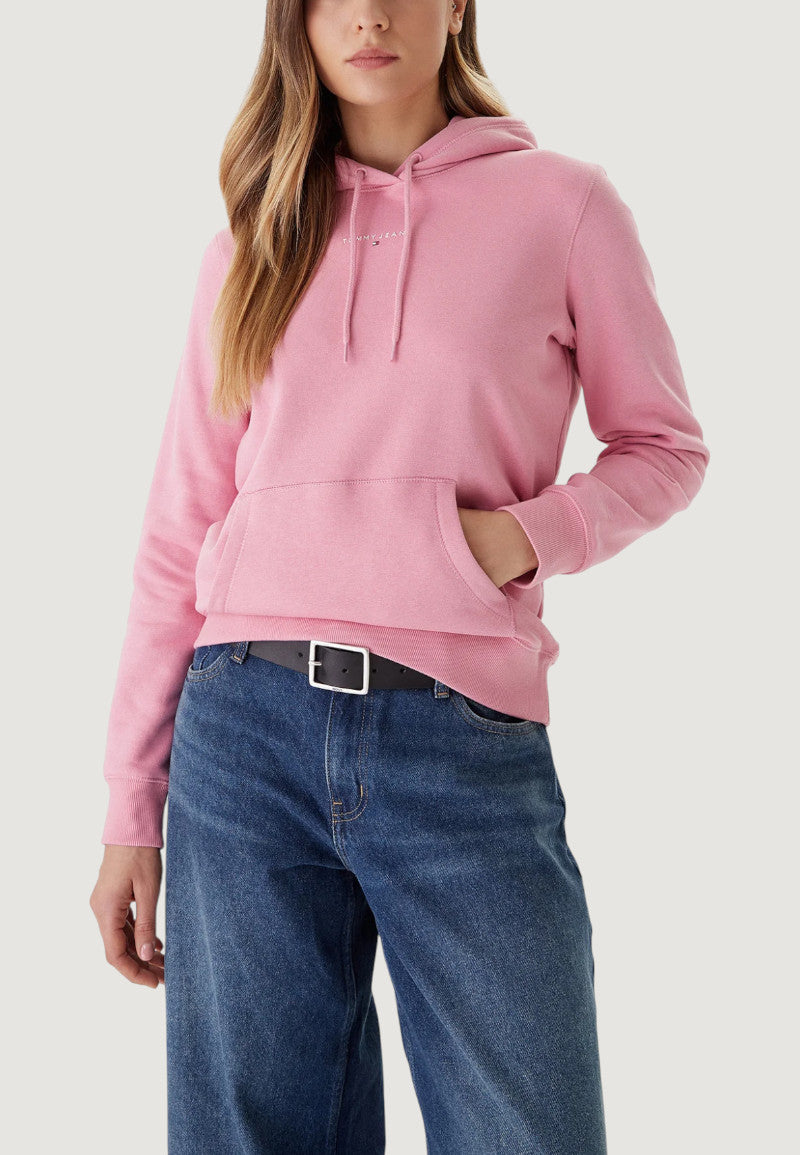 Felpa con cappuccio Tommy Hilfiger Jeans TJW REG LINEAR HOODI