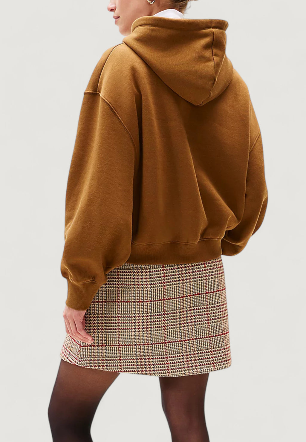 Felpa con cappuccio Tommy Hilfiger CLASSIC SCRIPT FLEEC