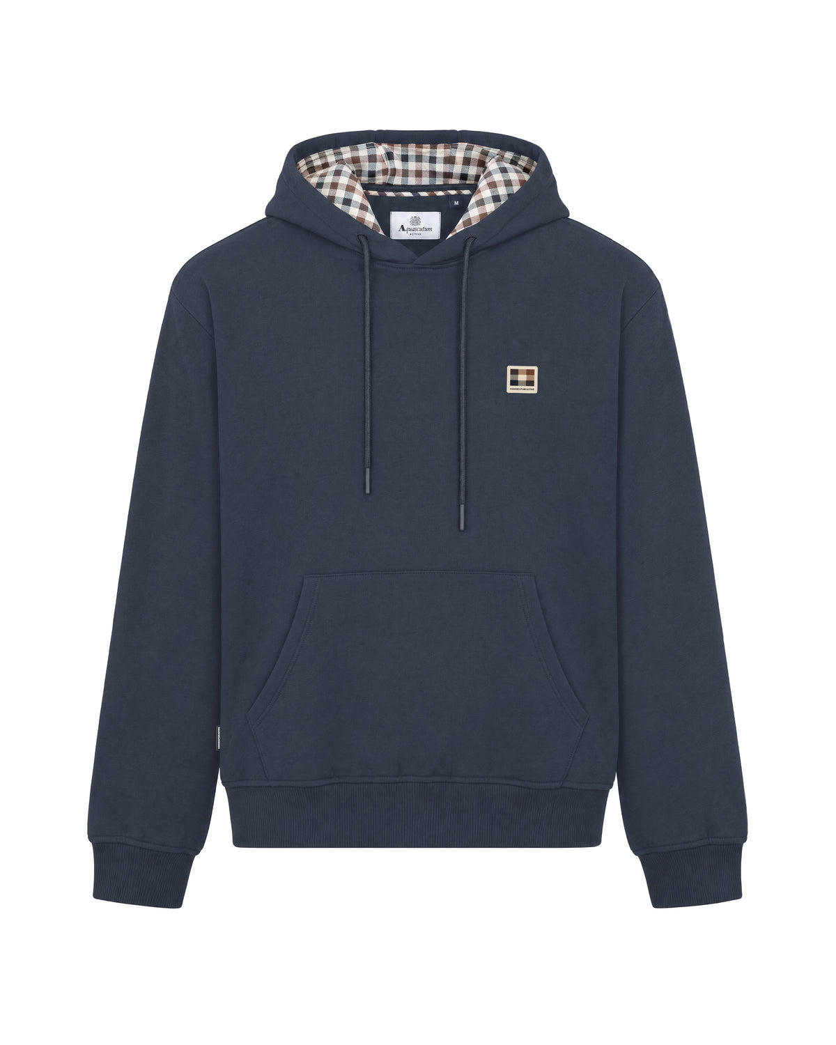Felpa con cappuccio Aquascutum Active BADGE HOODIE FLEECE