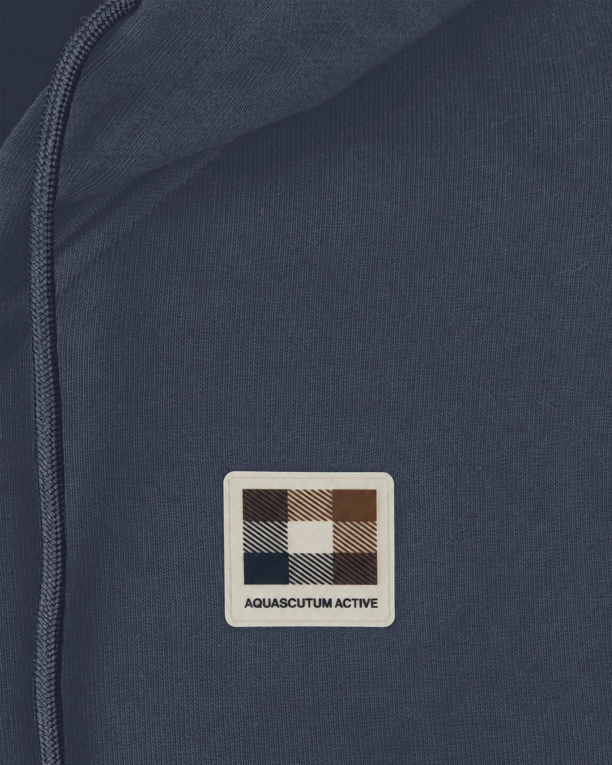 Felpa con cappuccio Aquascutum Active BADGE HOODIE FLEECE