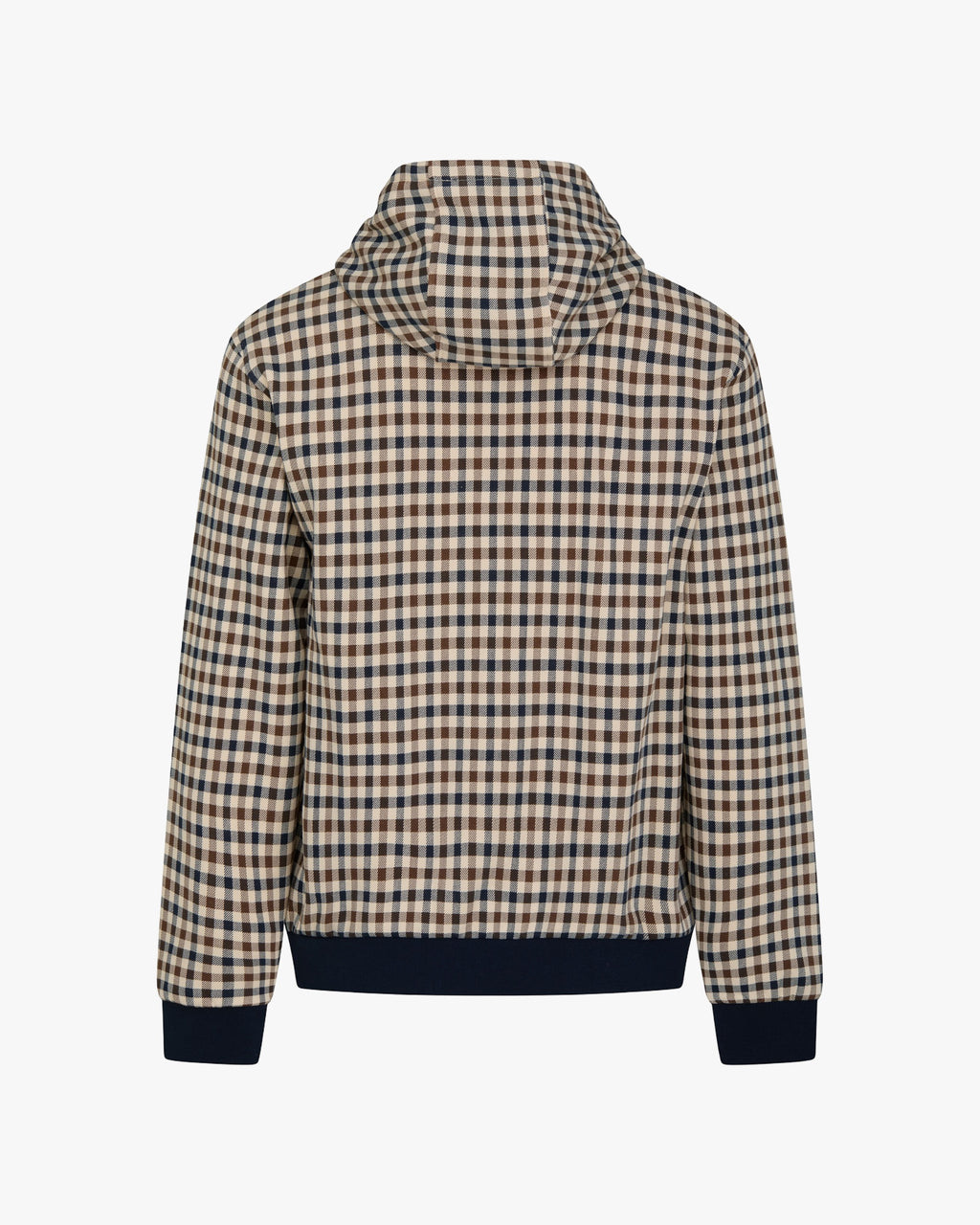 Felpa con cappuccio Aquascutum Active CLUB CHECK FZ HOODIE