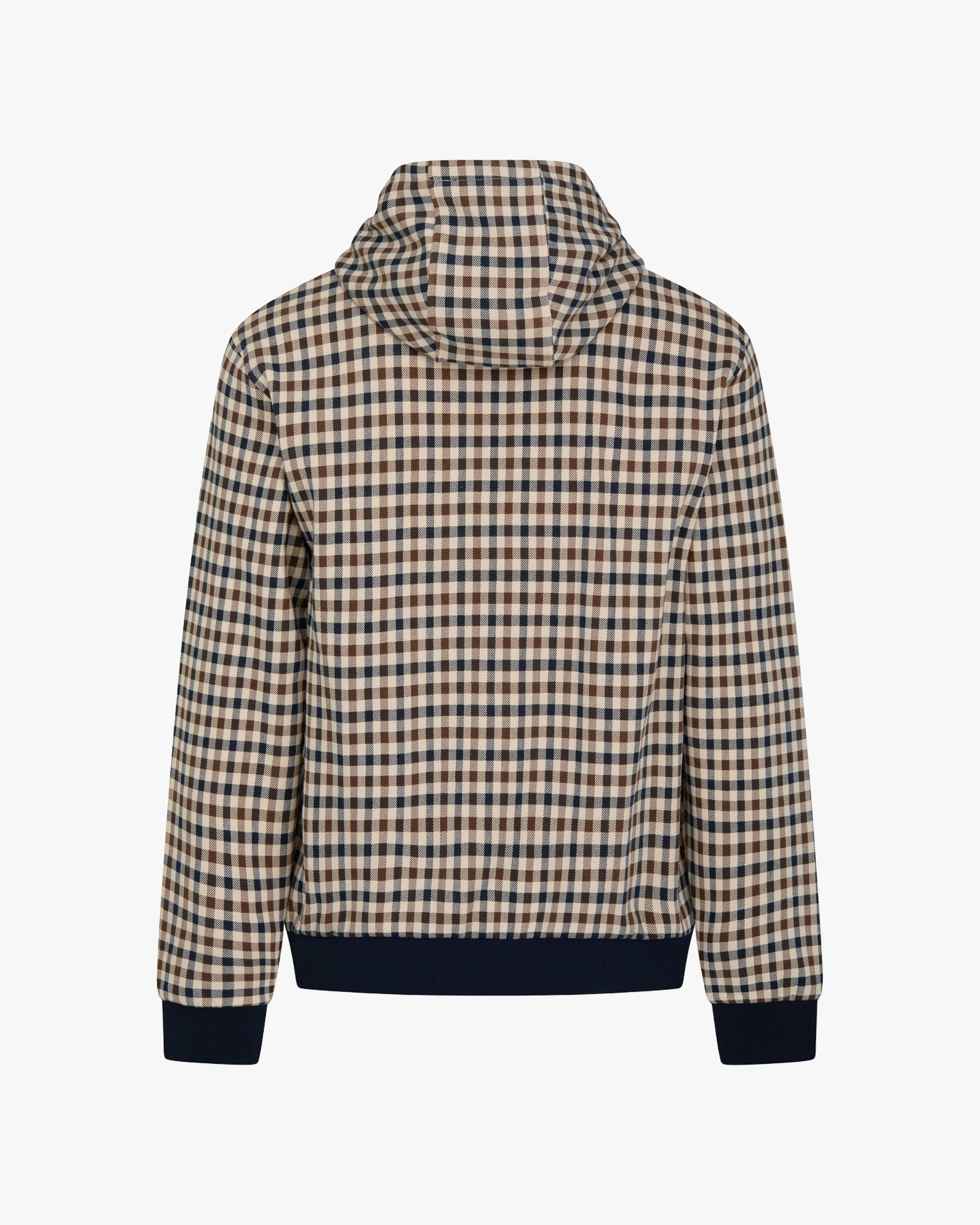 Felpa con cappuccio Aquascutum Active CLUB CHECK FZ HOODIE