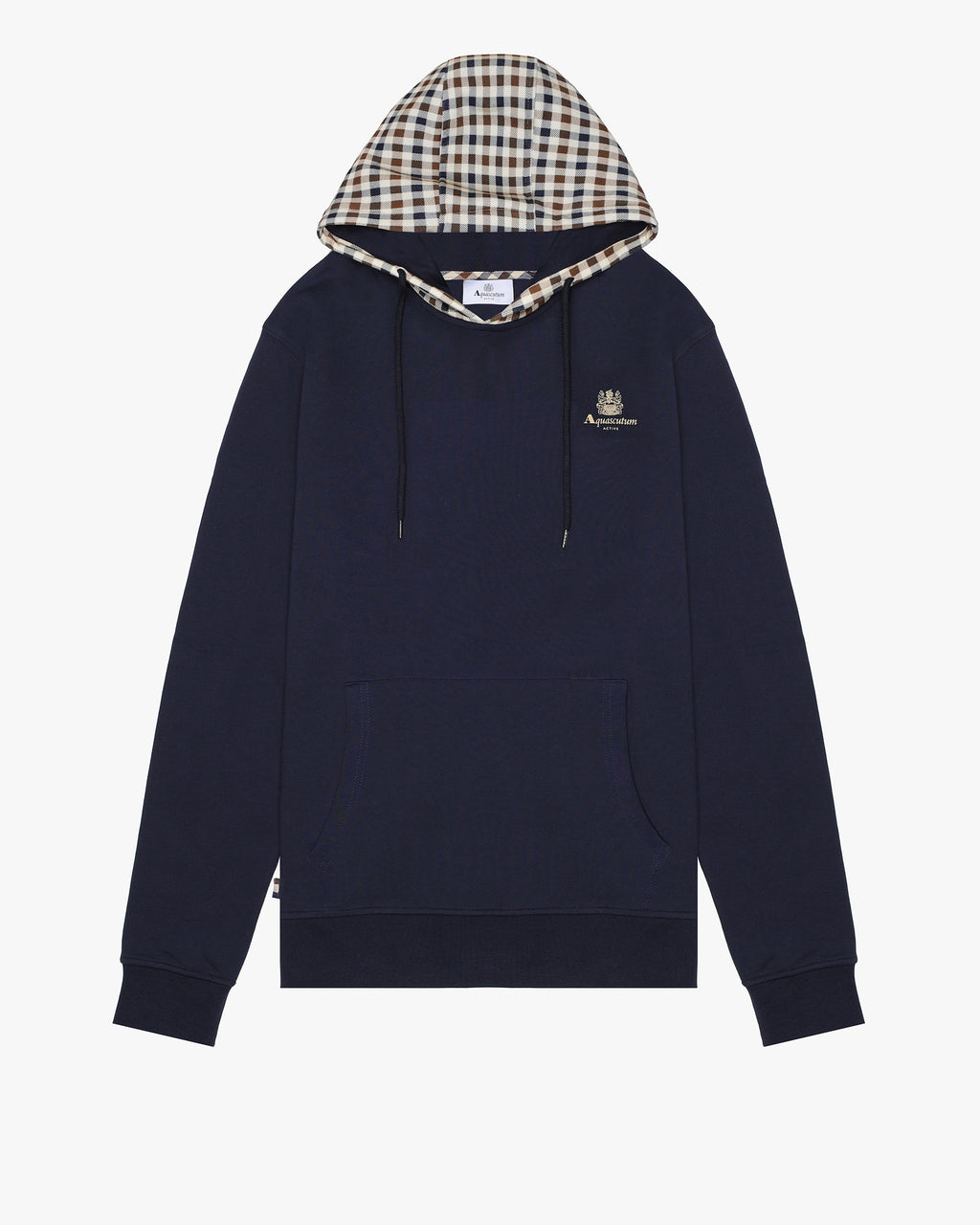 Hoodie Aquascutum Active CLUB CHECK HOODIE FLEECE