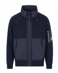 Felpa con cappuccio Aquascutum Active COTTON KNIT FZ SWEATER