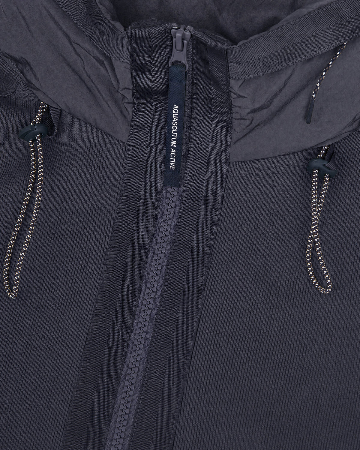 Felpa con cappuccio Aquascutum Active COTTON KNIT FZ SWEATER