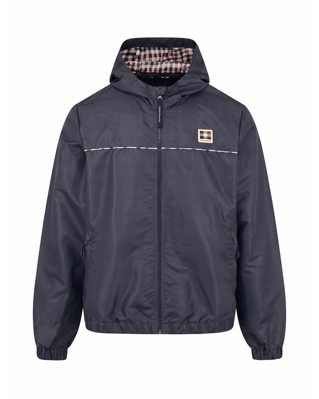 Felpa con cappuccio Aquascutum Active DIAMOND WAVE BADGE TRACKTOP
