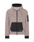 Felpa con cappuccio Aquascutum Active CHECK FZ STRETCH FLEECE