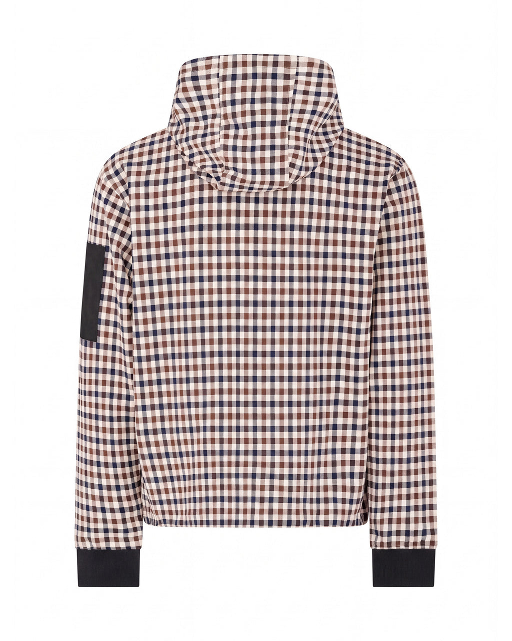Felpa con cappuccio Aquascutum Active CHECK FZ STRETCH FLEECE