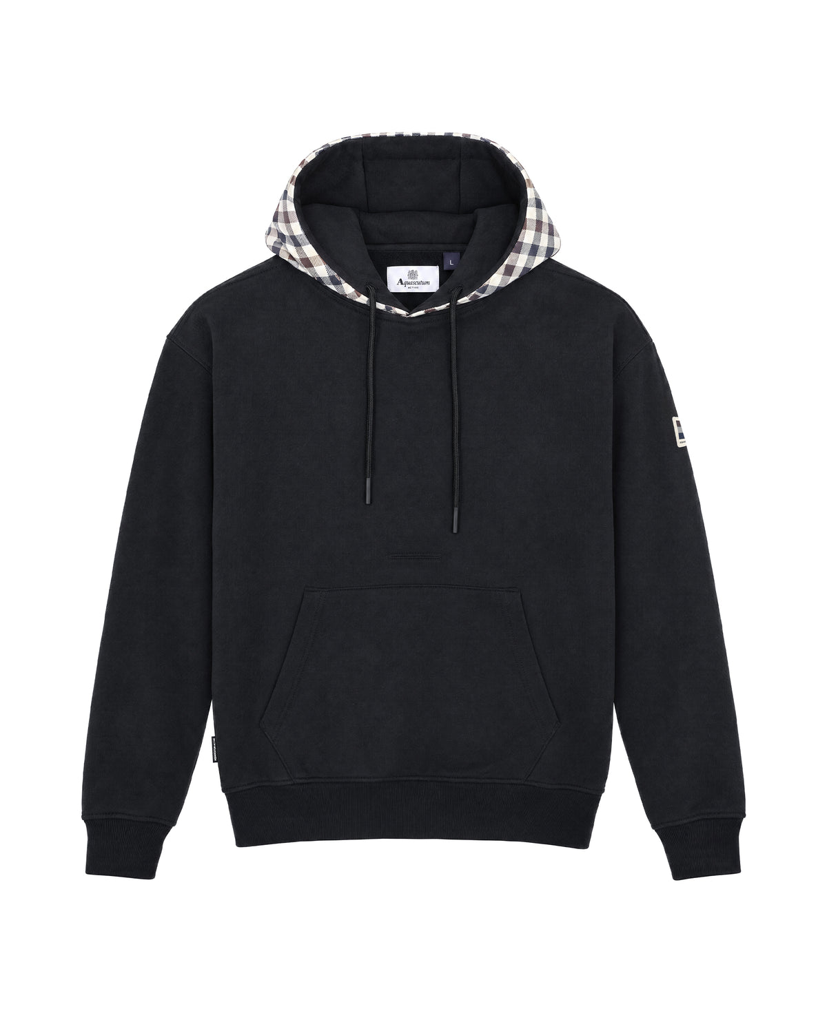 Hoodie Aquascutum Active CLUB CHECK HOODIE FLEECE