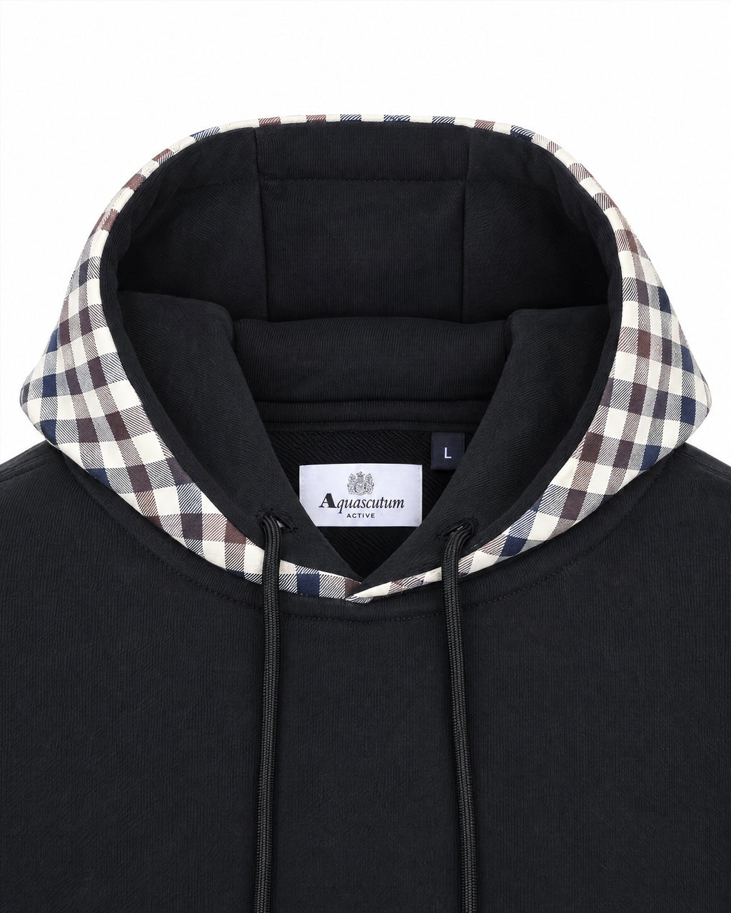 Hoodie Aquascutum Active CLUB CHECK HOODIE FLEECE