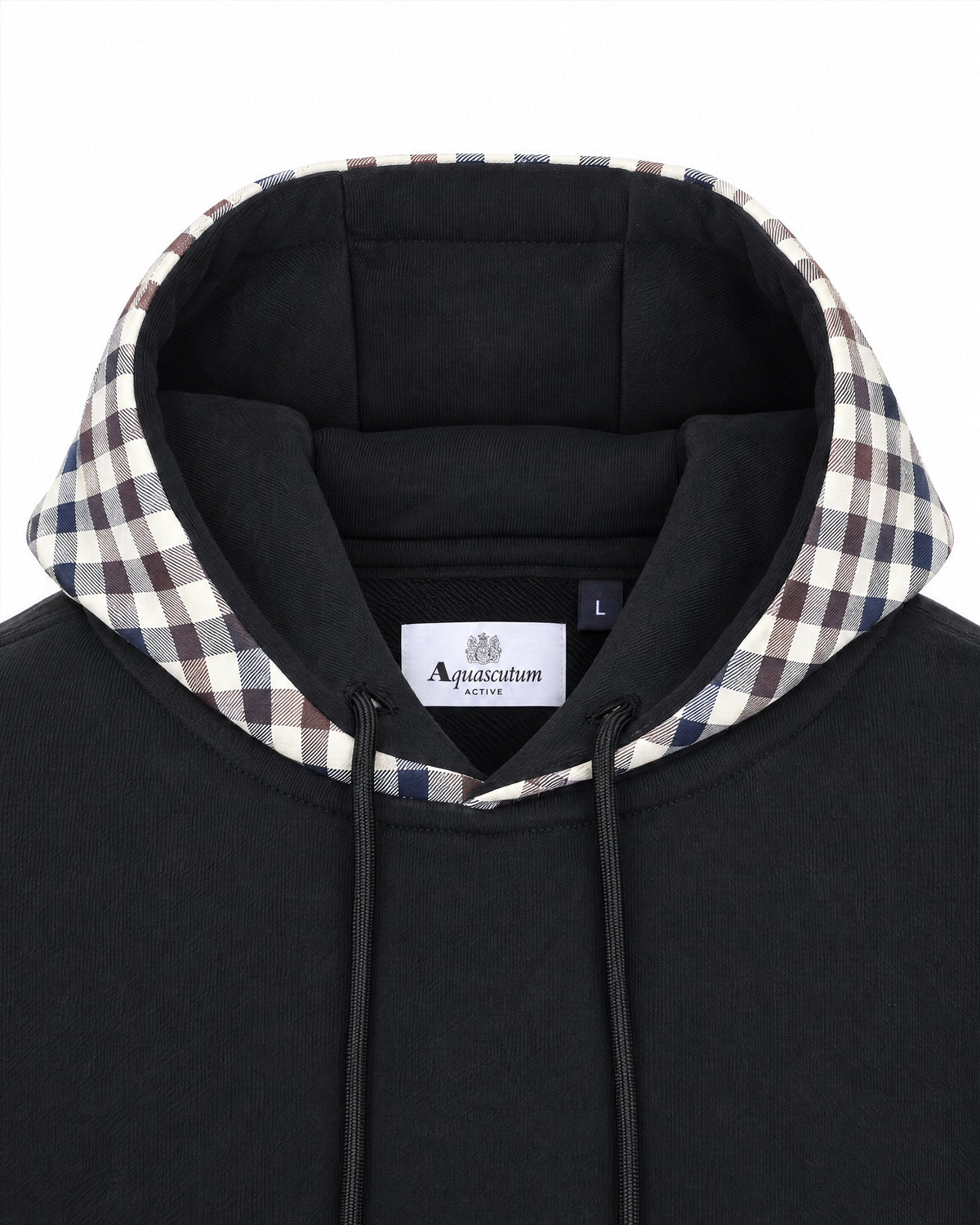 Hoodie Aquascutum Active CLUB CHECK HOODIE FLEECE