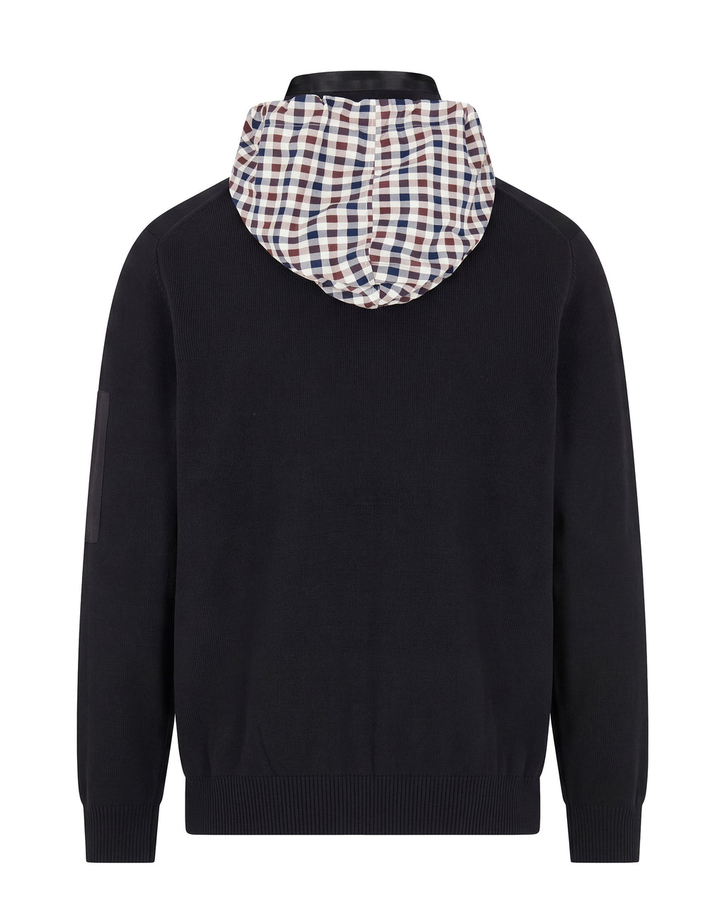 Felpa con cappuccio Aquascutum Active COTTON KNIT FZ SWEATER