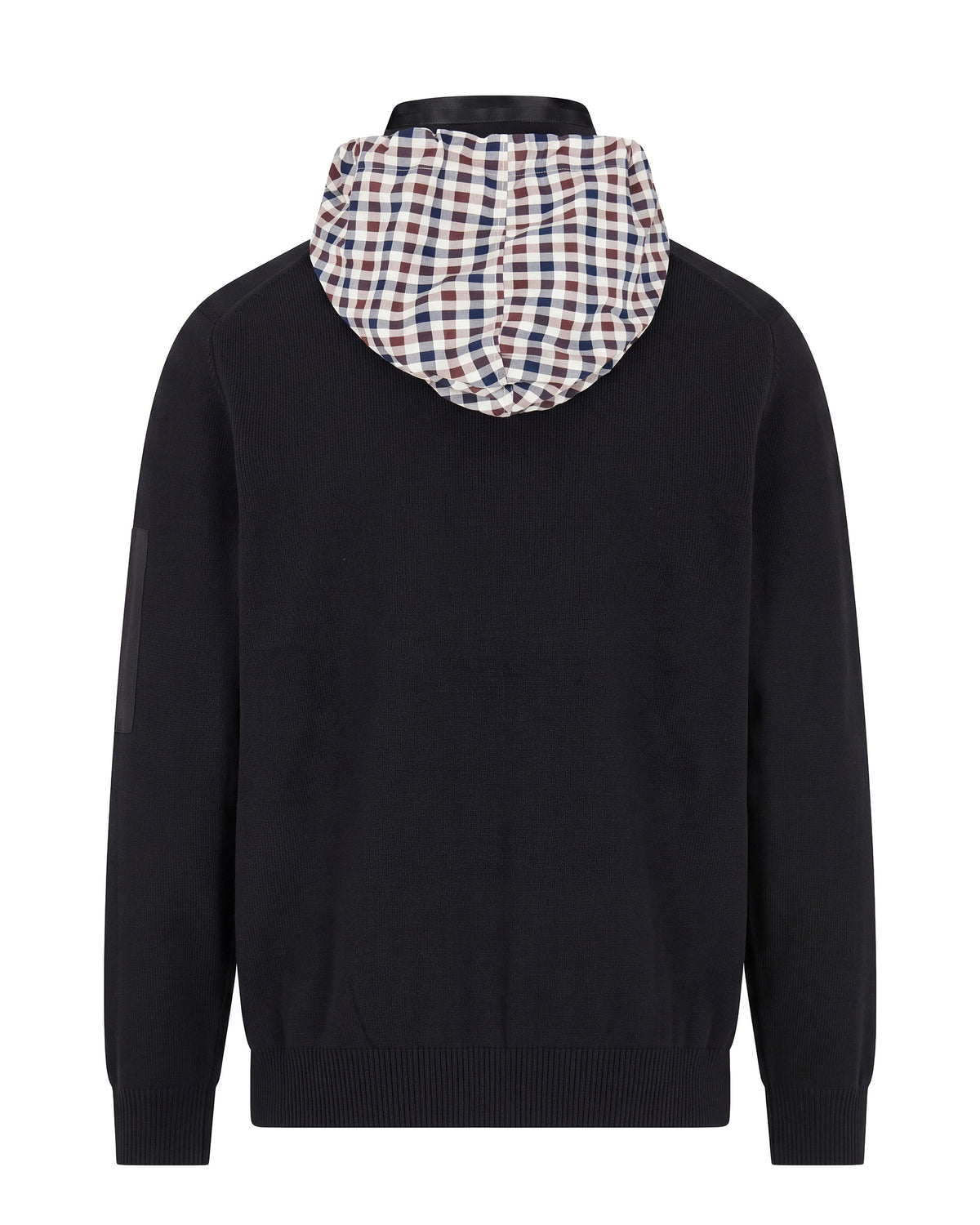 Felpa con cappuccio Aquascutum Active COTTON KNIT FZ SWEATER