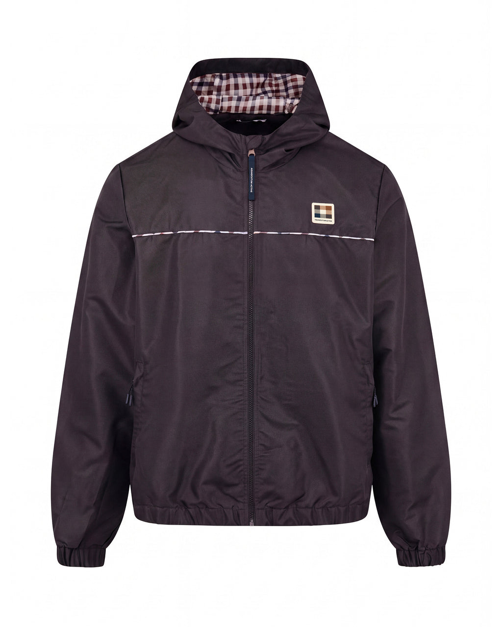 Hoodie Aquascutum Active DIAMOND WAVE BADGE TRACKTOP