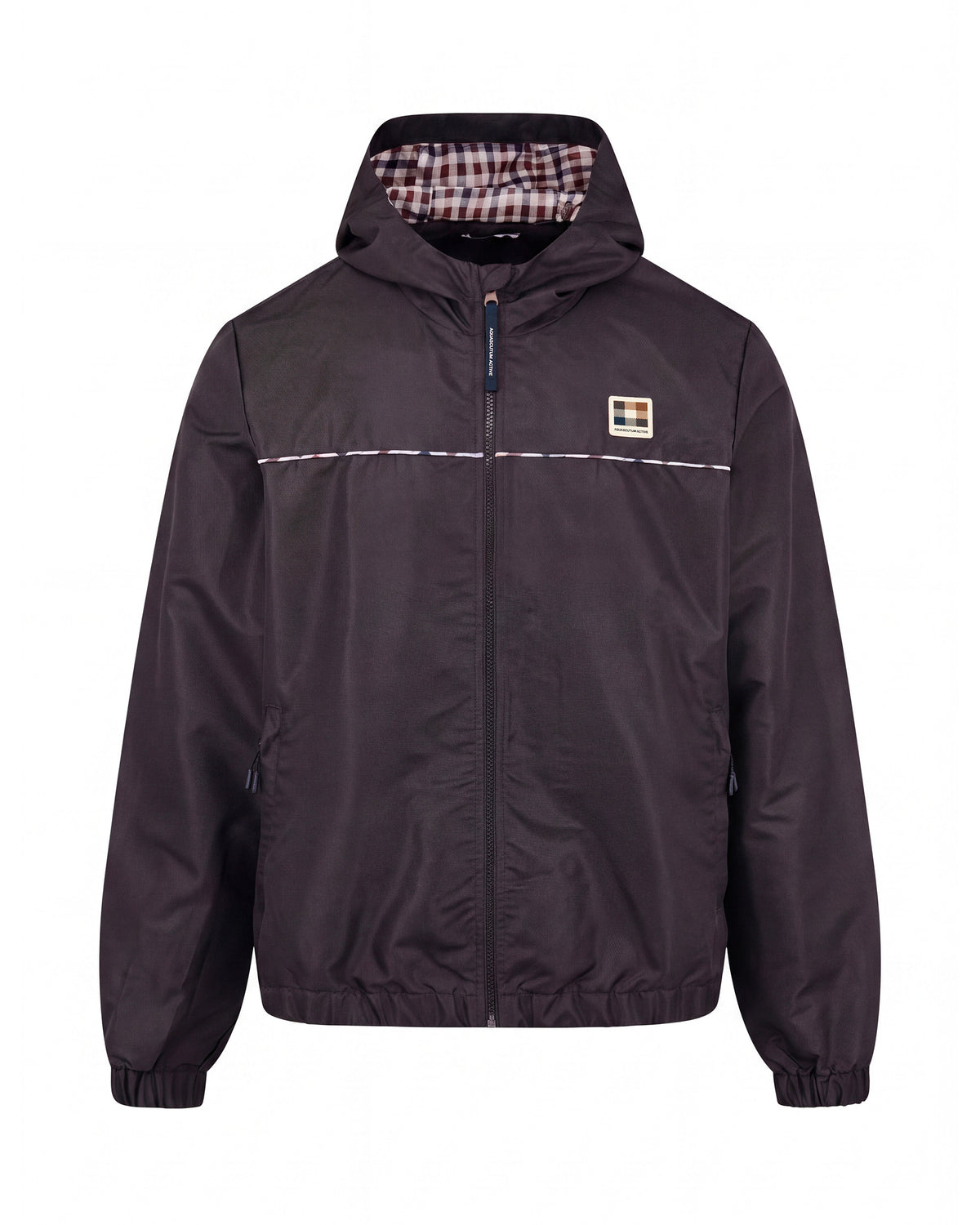 Hoodie Aquascutum Active DIAMOND WAVE BADGE TRACKTOP