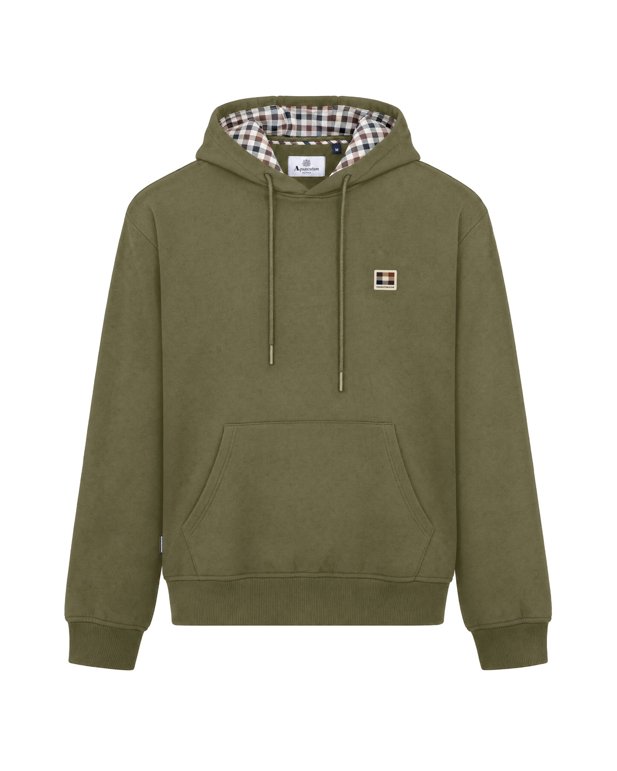 Felpa con cappuccio Aquascutum Active BADGE HOODIE FLEECE