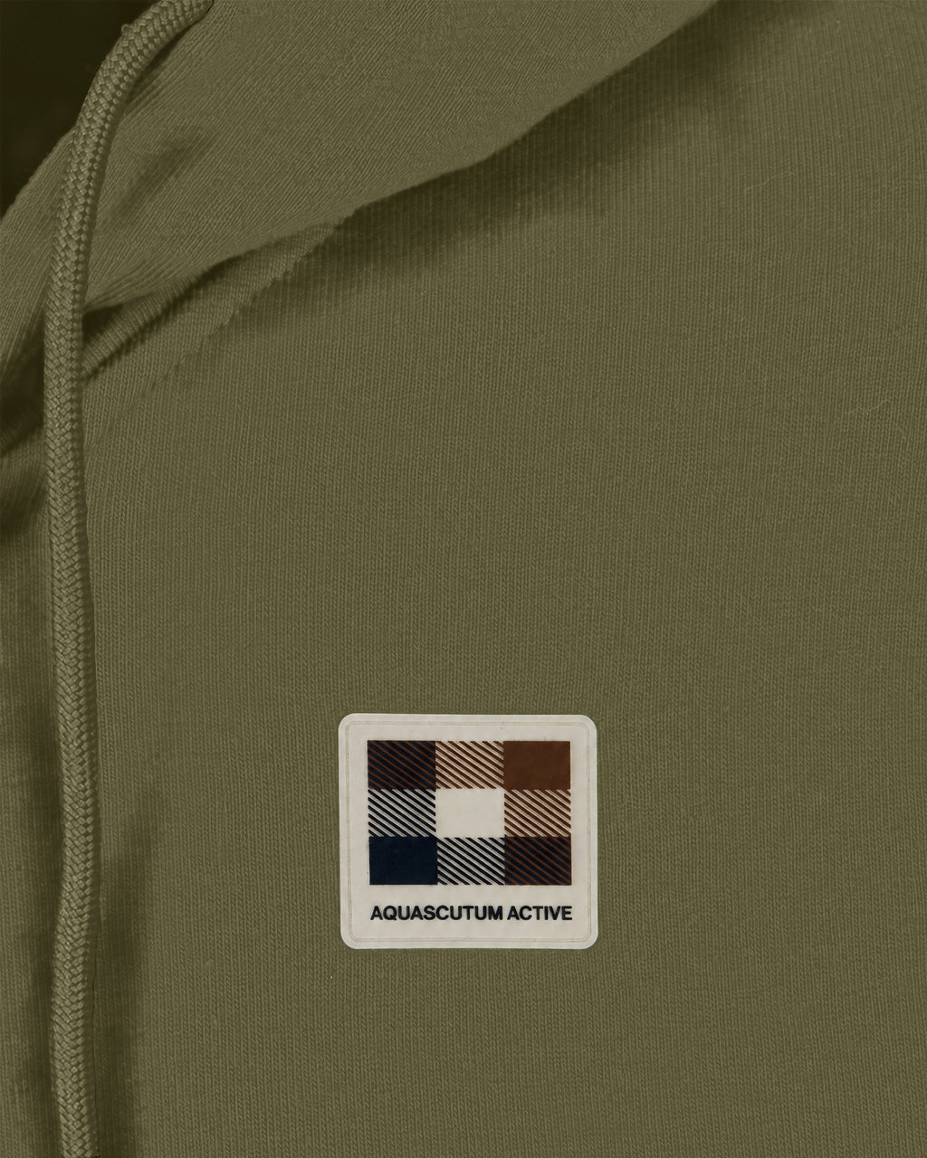 Felpa con cappuccio Aquascutum Active BADGE HOODIE FLEECE