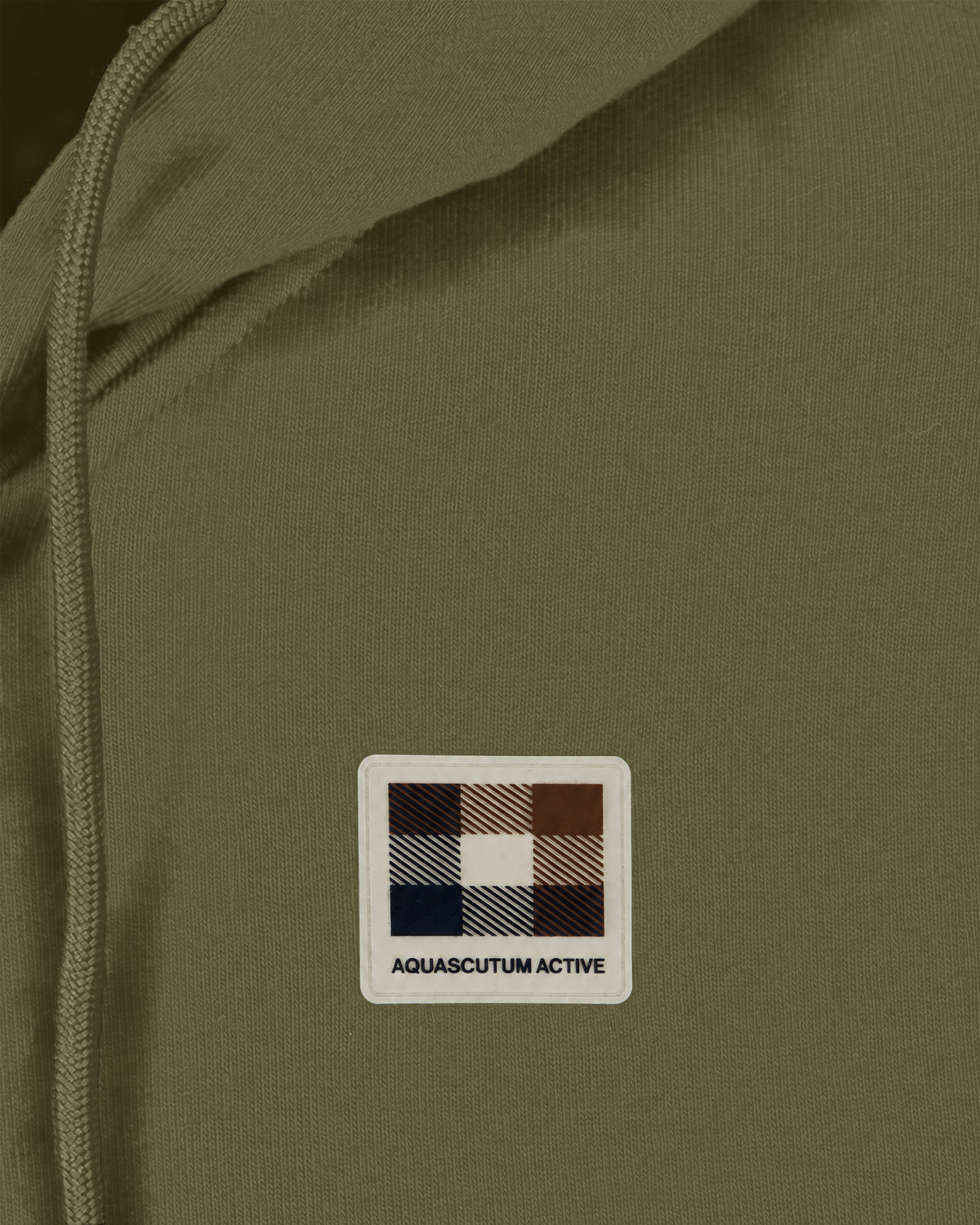 Felpa con cappuccio Aquascutum Active BADGE HOODIE FLEECE