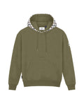 Felpa con cappuccio Aquascutum Active CLUB CHECK HOODIE FLEECE