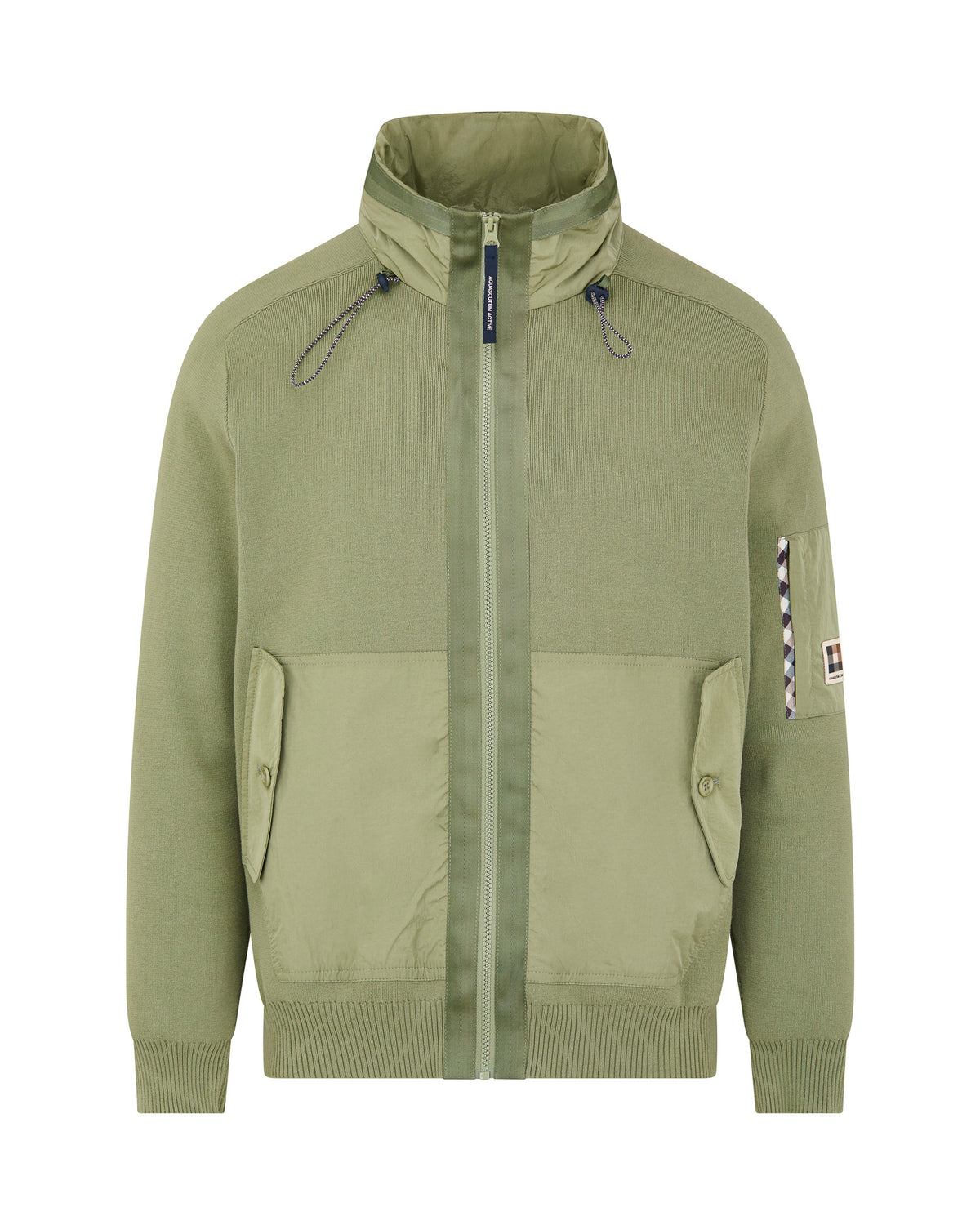 Hoodie Aquascutum Active COTTON KNIT FZ SWEATER