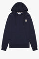 Felpa con cappuccio Aquascutum Active RUBBER PATCH HOODIE FLEECE