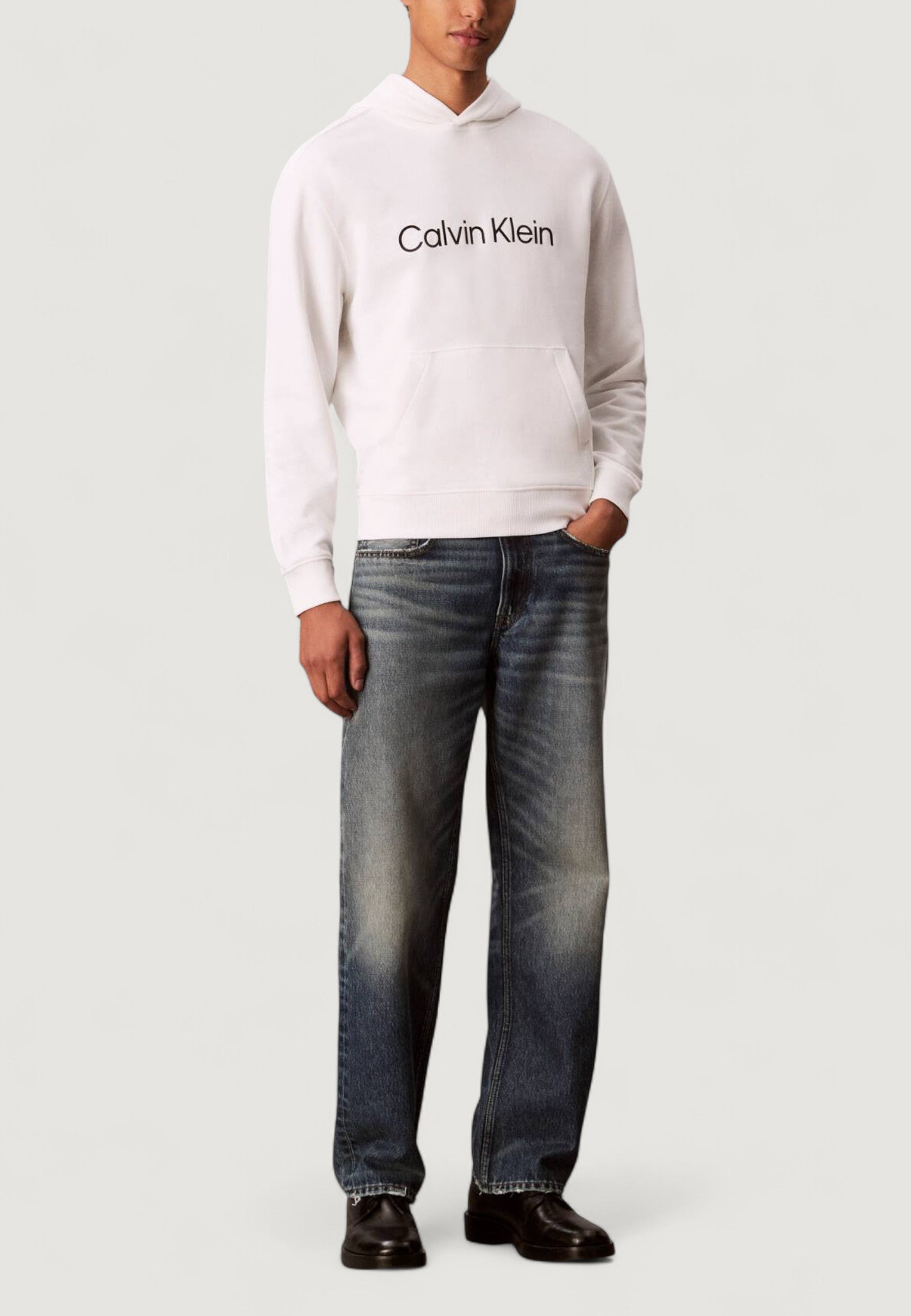 Hoodie Calvin Klein LS EU STANDARD LOGO