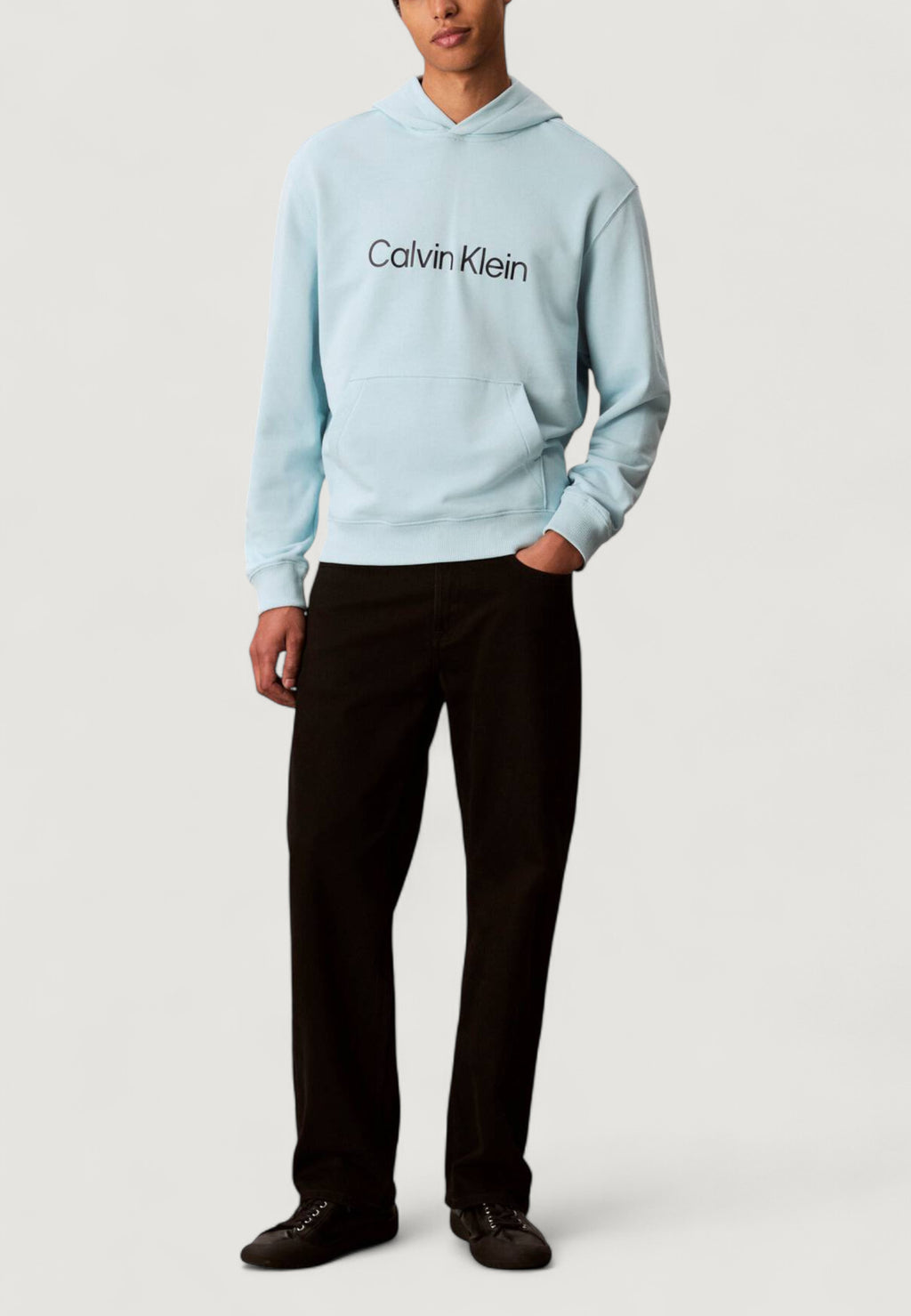 Hoodie Calvin Klein LS EU STANDARD LOGO