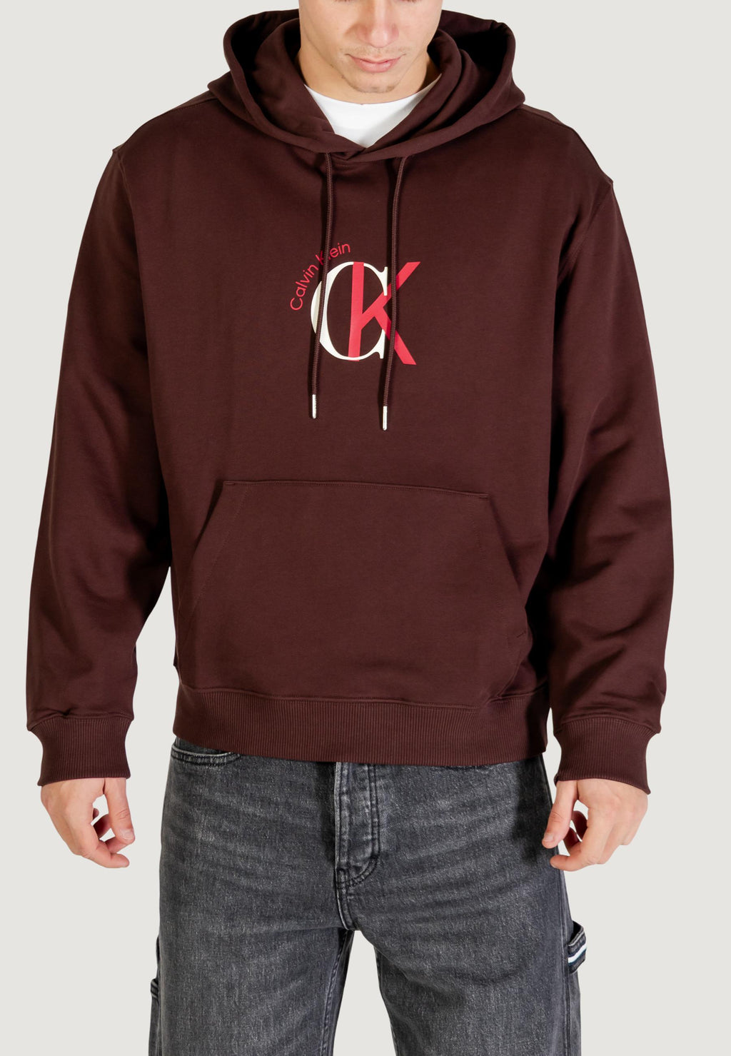 Felpa con cappuccio Calvin Klein Jeans LV04RE255G