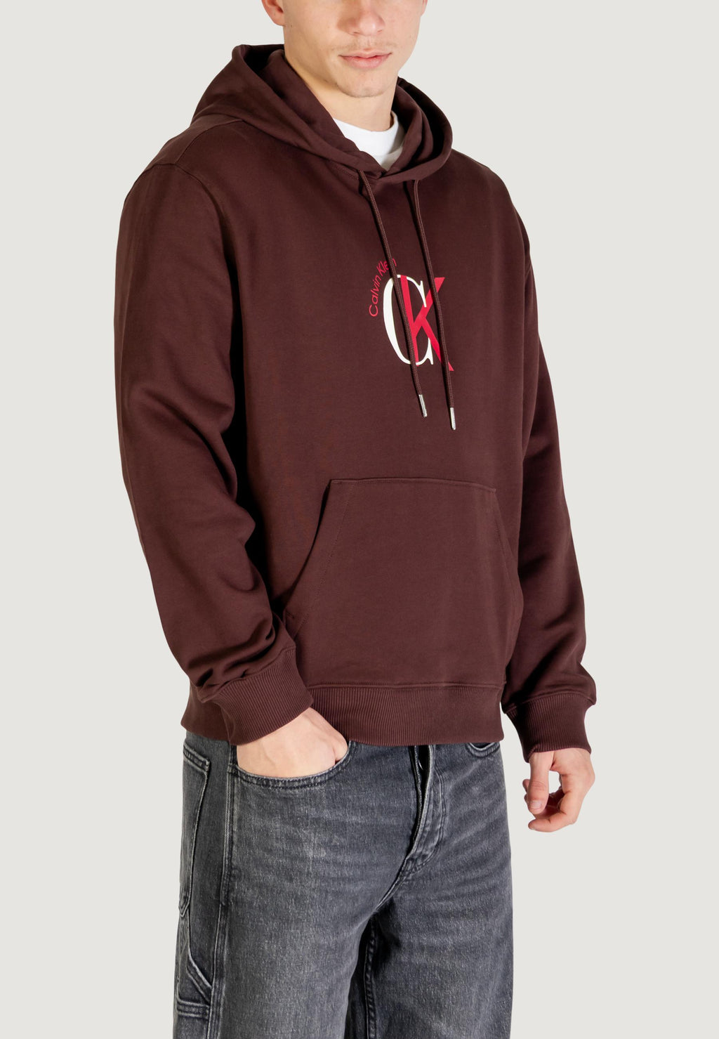 Felpa con cappuccio Calvin Klein Jeans LV04RE255G